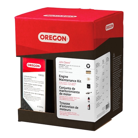 Oregon Engine Maintenance Kit, Easy DIY Set for John Deere / Kawasaki FC540V PA540A Engines 01-107